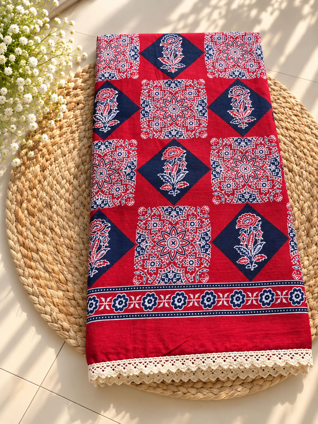 Kolkata Lace Cotton