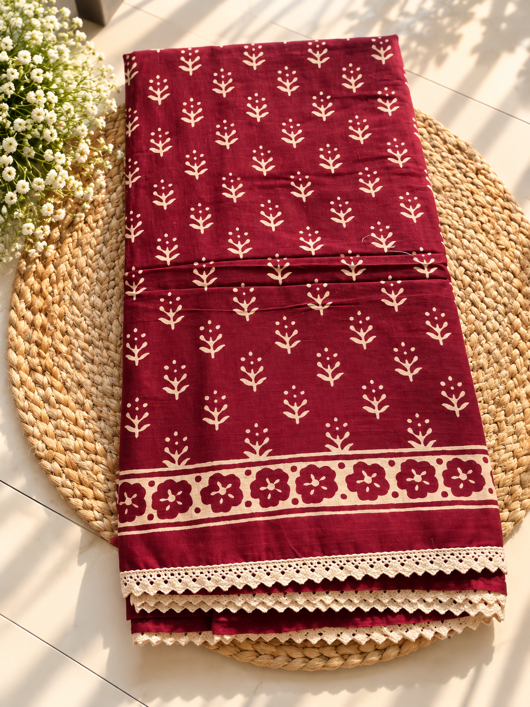 Kolkata Lace Cotton