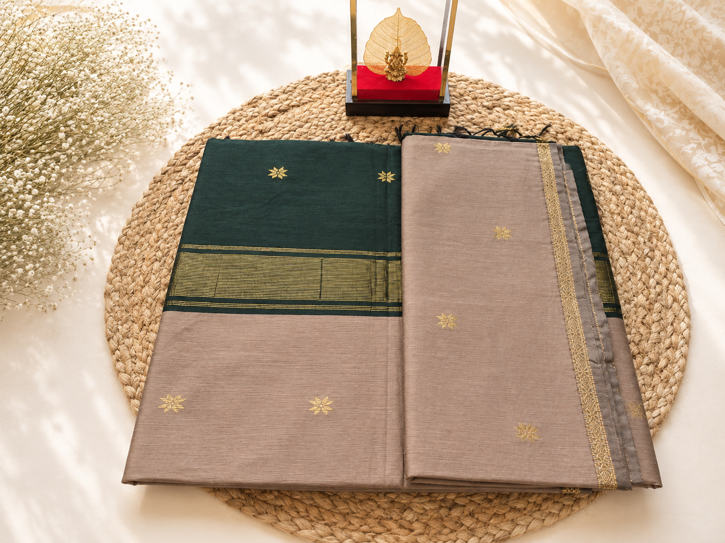 Maheshwari Cotton - Small Border