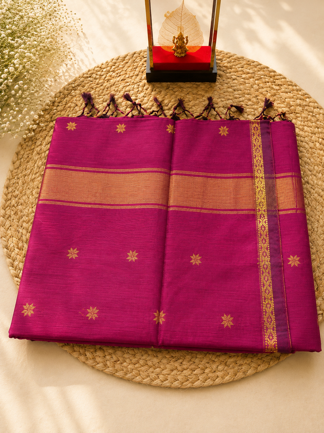 Maheshwari Cotton - Small Border