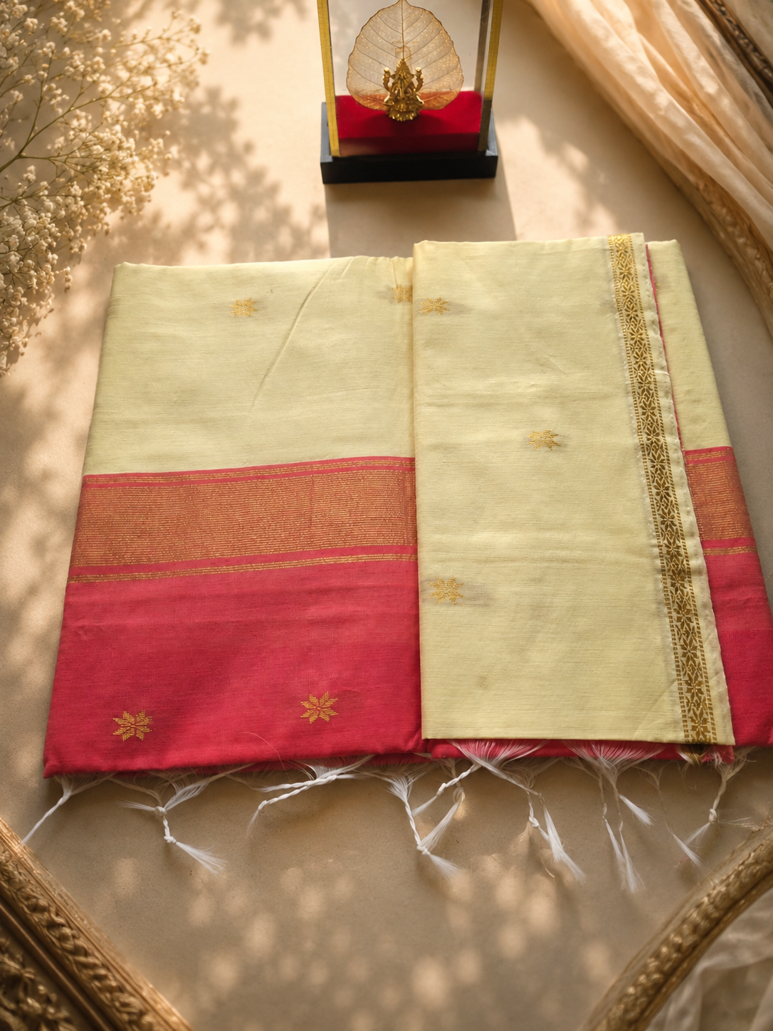 Maheshwari Cotton - Small Border