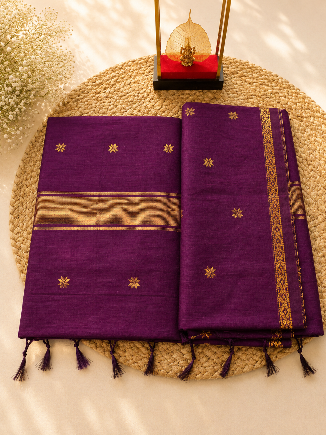 Maheshwari Cotton - Small Border