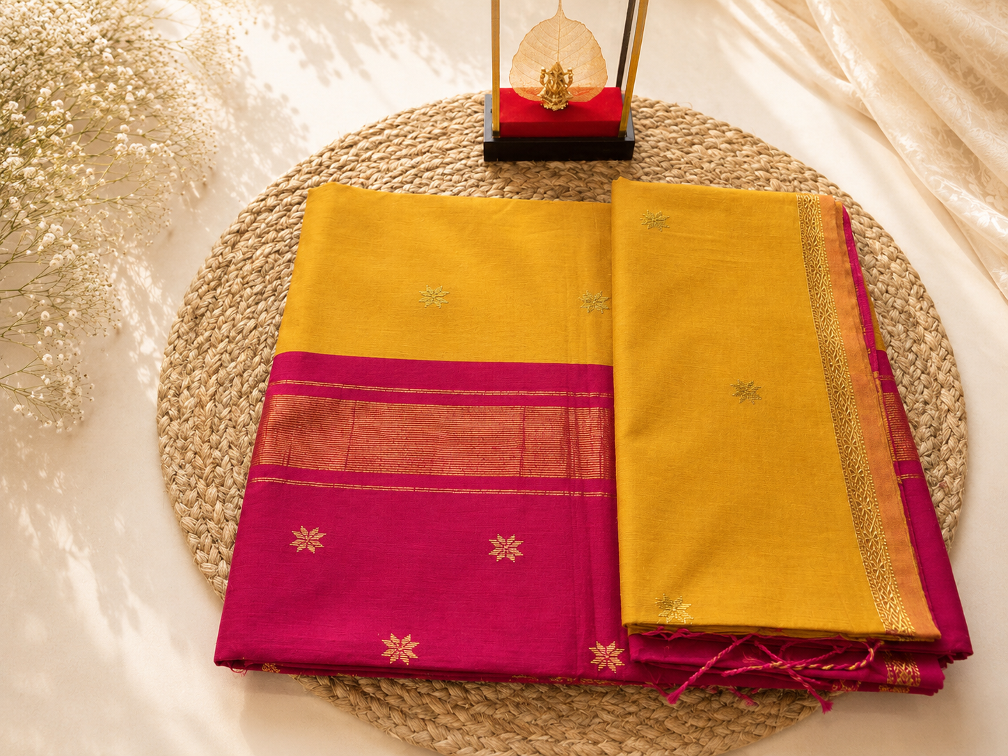 Maheshwari Cotton - Small Border