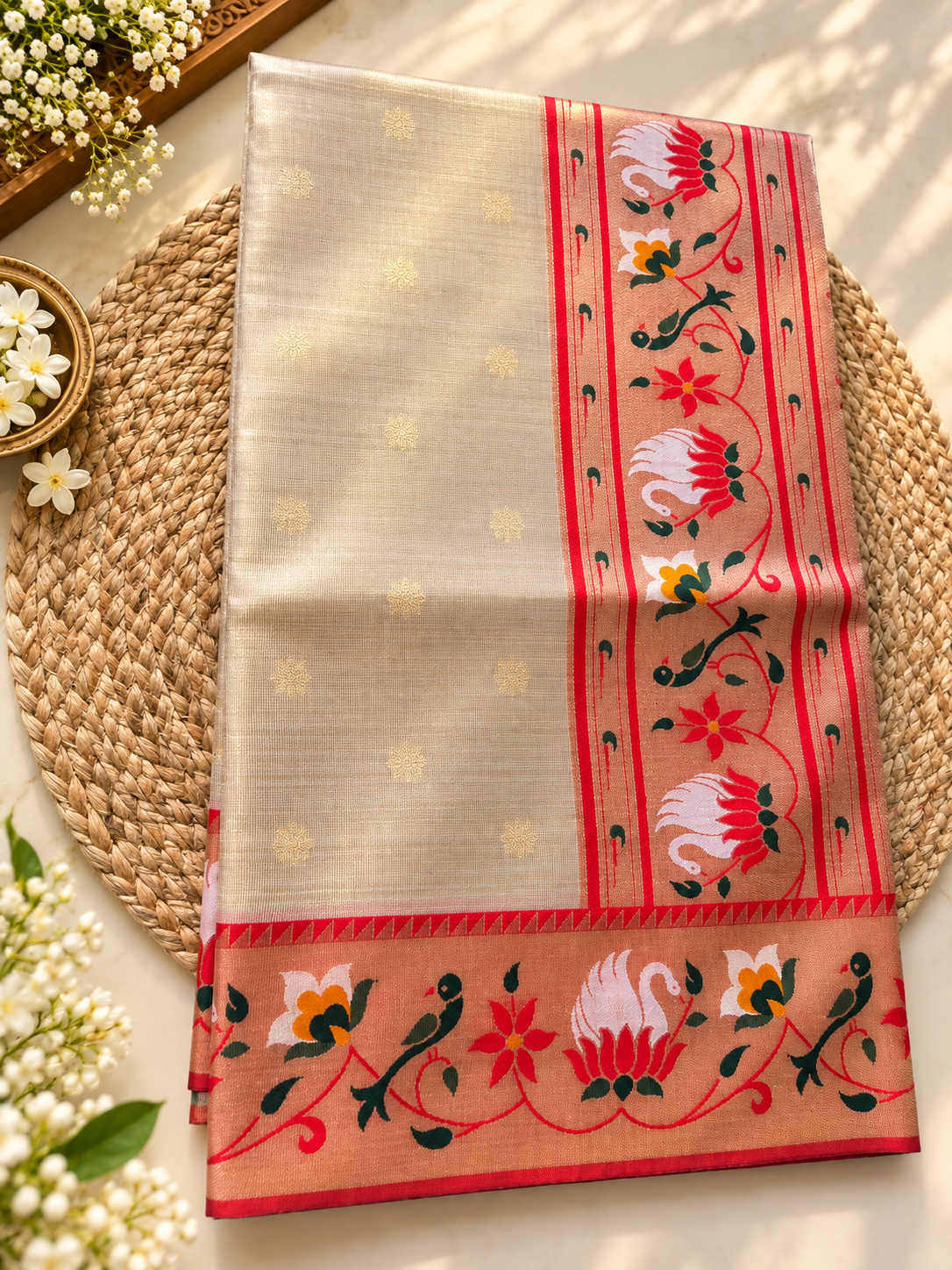 Rajhans Tissue Paithani