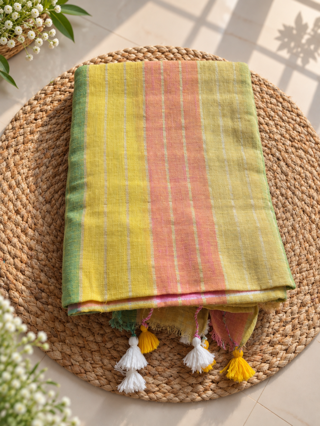 Linen Cotton Striped