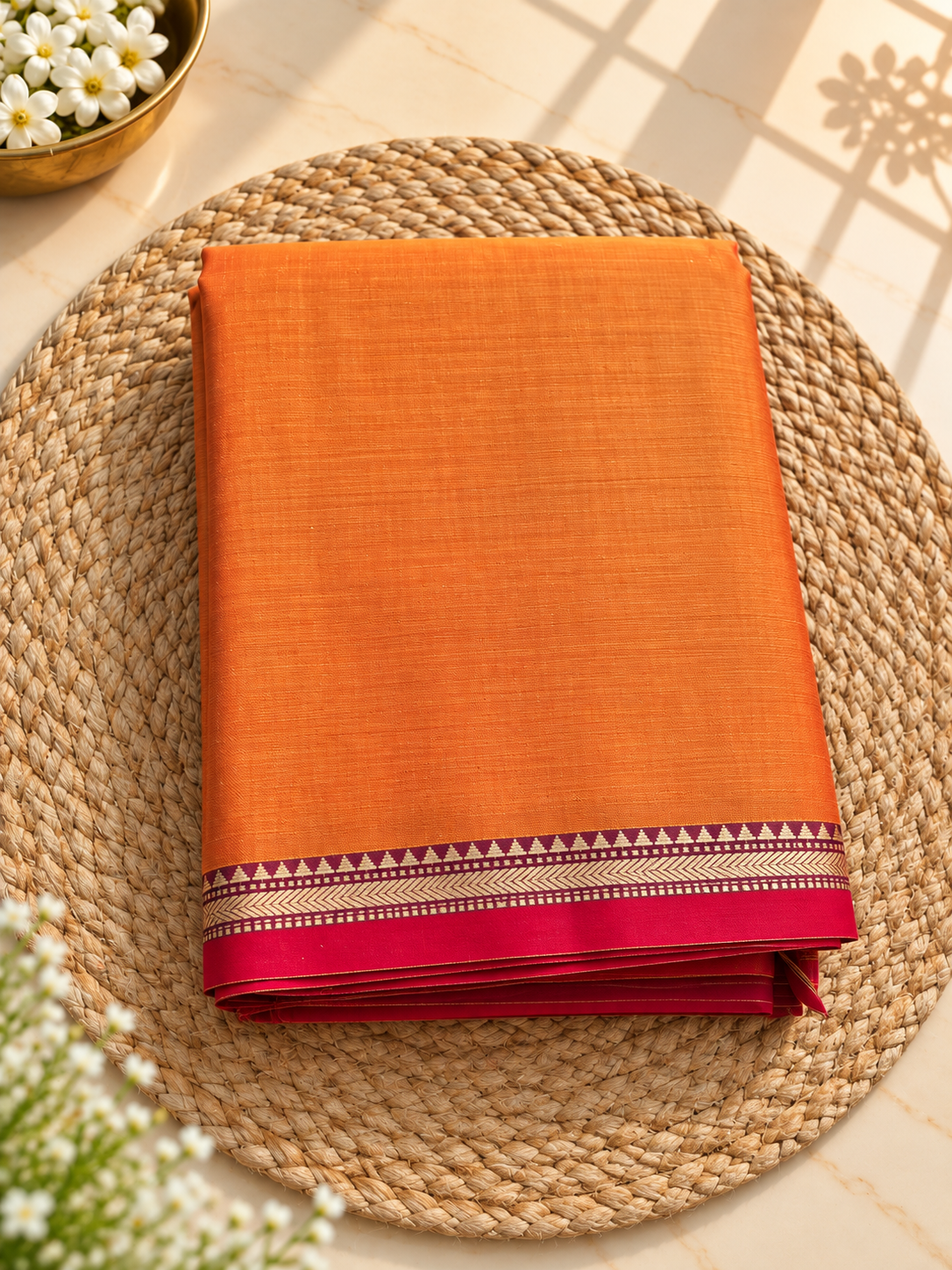 Ilkal Cotton - Small Border
