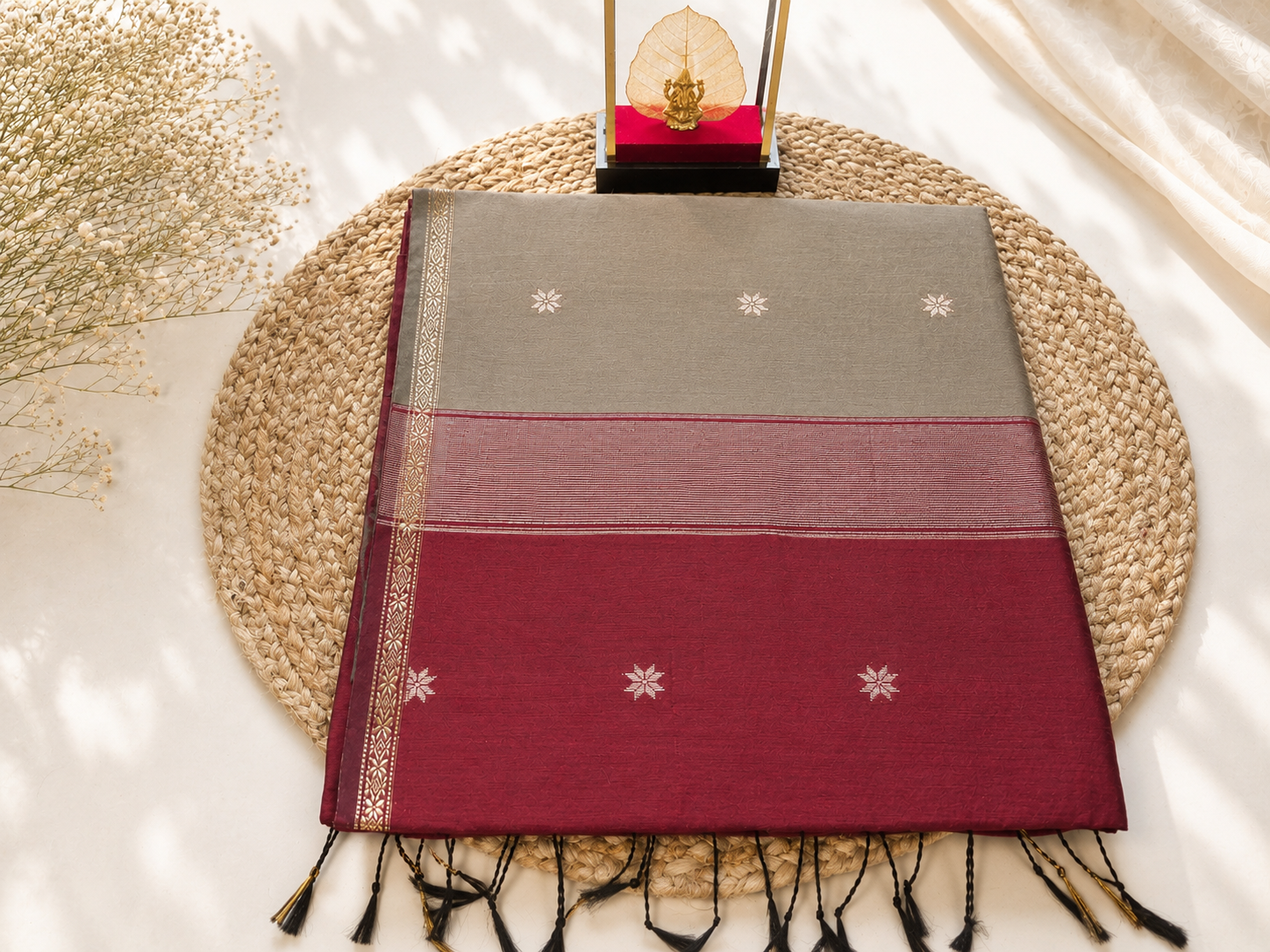 Maheshwari Cotton - Small Border